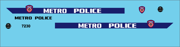 1/43 Houston Metro, Texas Police Department