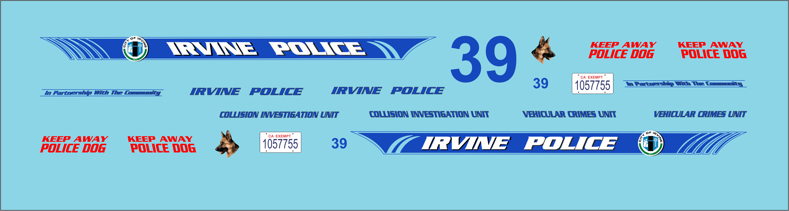 1/43 Irvine, California Police Department