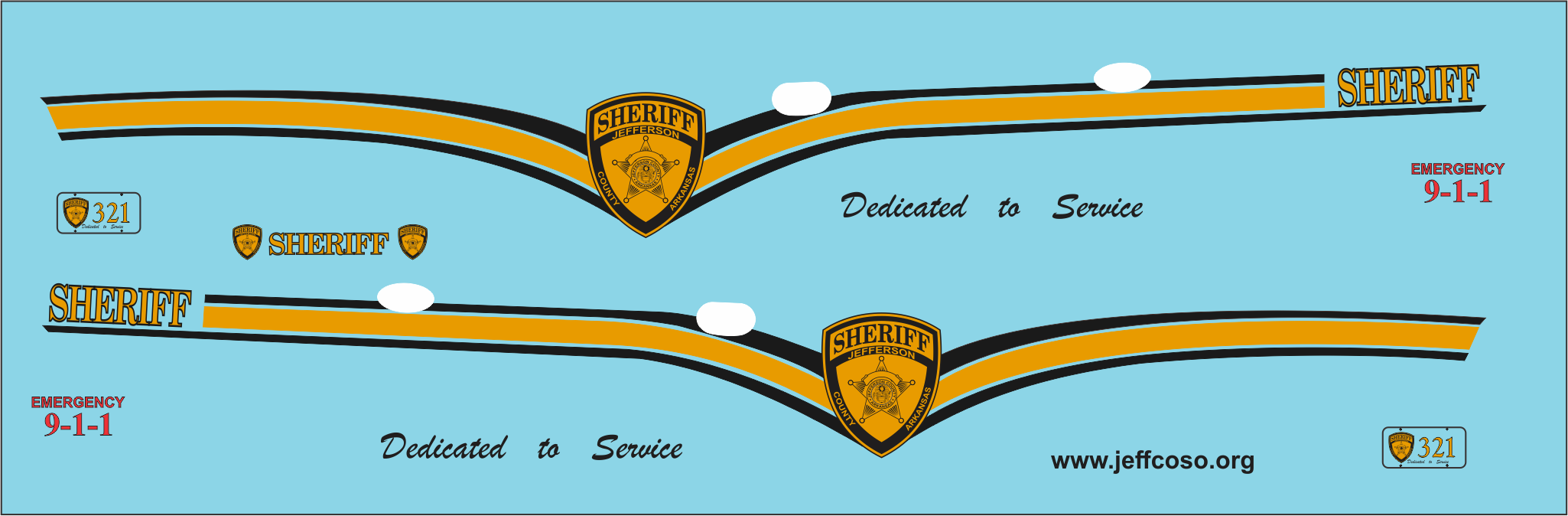 1/43 Jefferson County, Arkansas Sheriff's Department