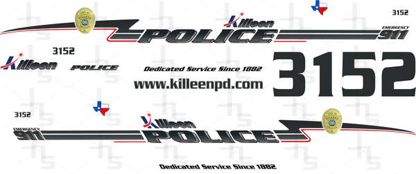 1/43 Killeen, Texas Police Department