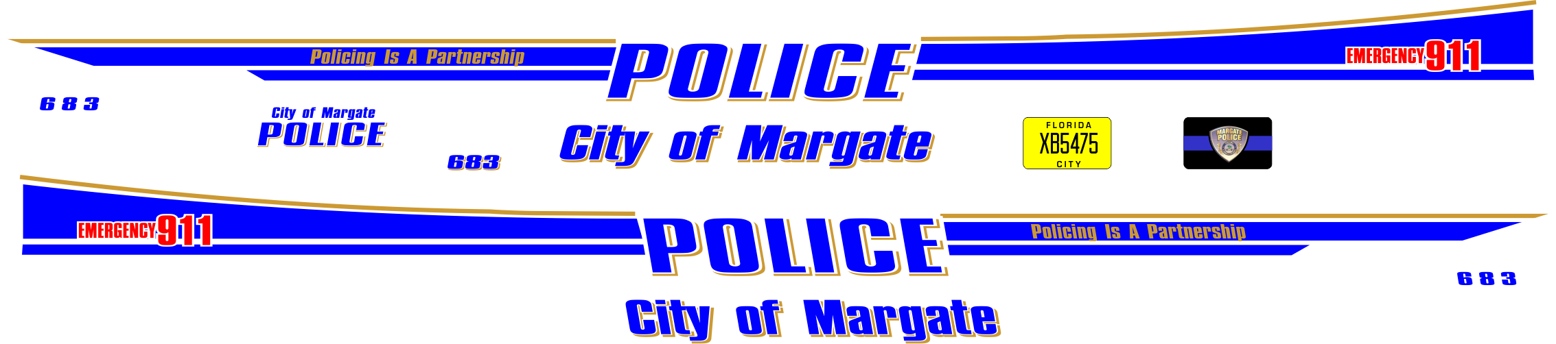 1/43 Margate, Florida Police Department