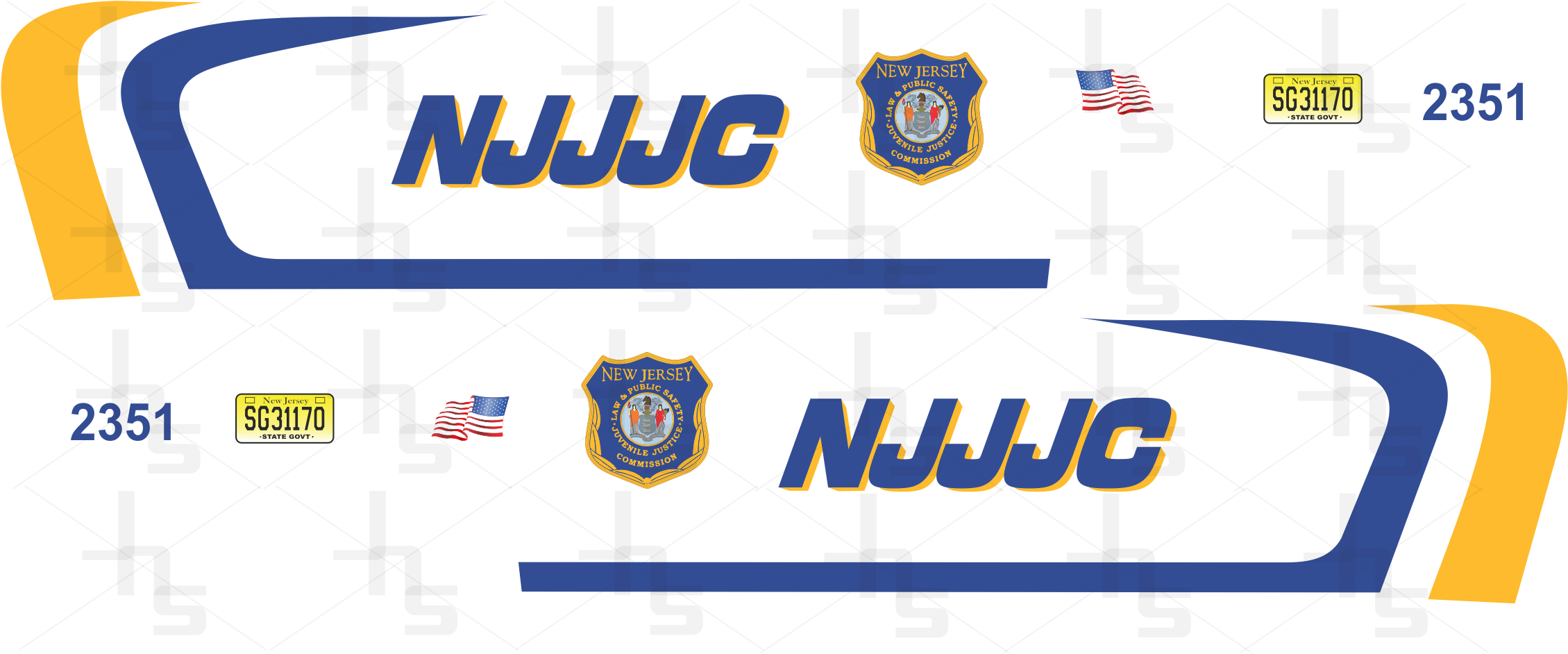 1 43 New Jersey Juvenile Justice Commission NJJJC JNS DECALS 1-43-new-jersey-juvenile-justice-commission-njjjc-jns-decals