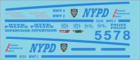 1/64 New York Police Department