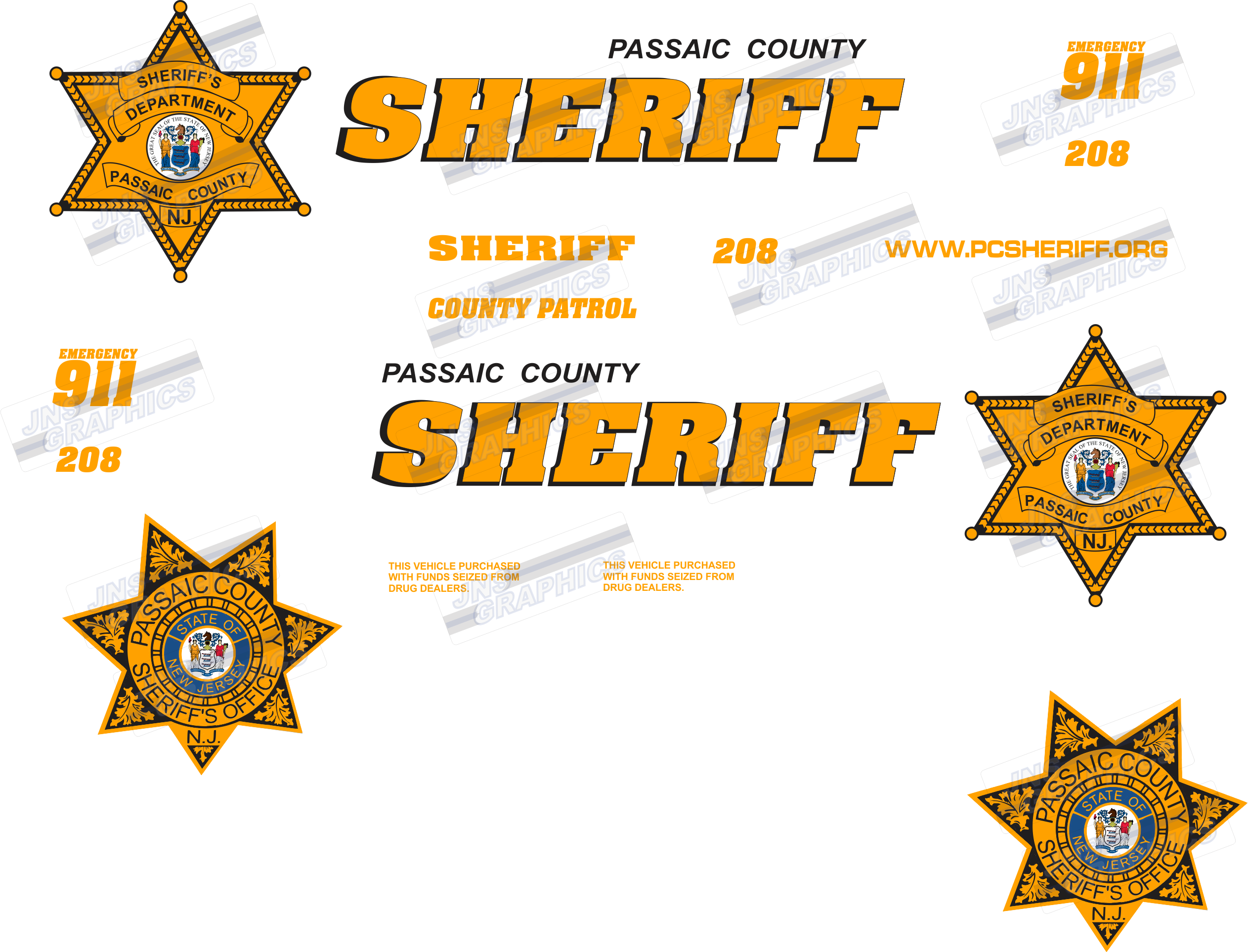 SHERIFF DEPARTMENTS – JNS DECALS
