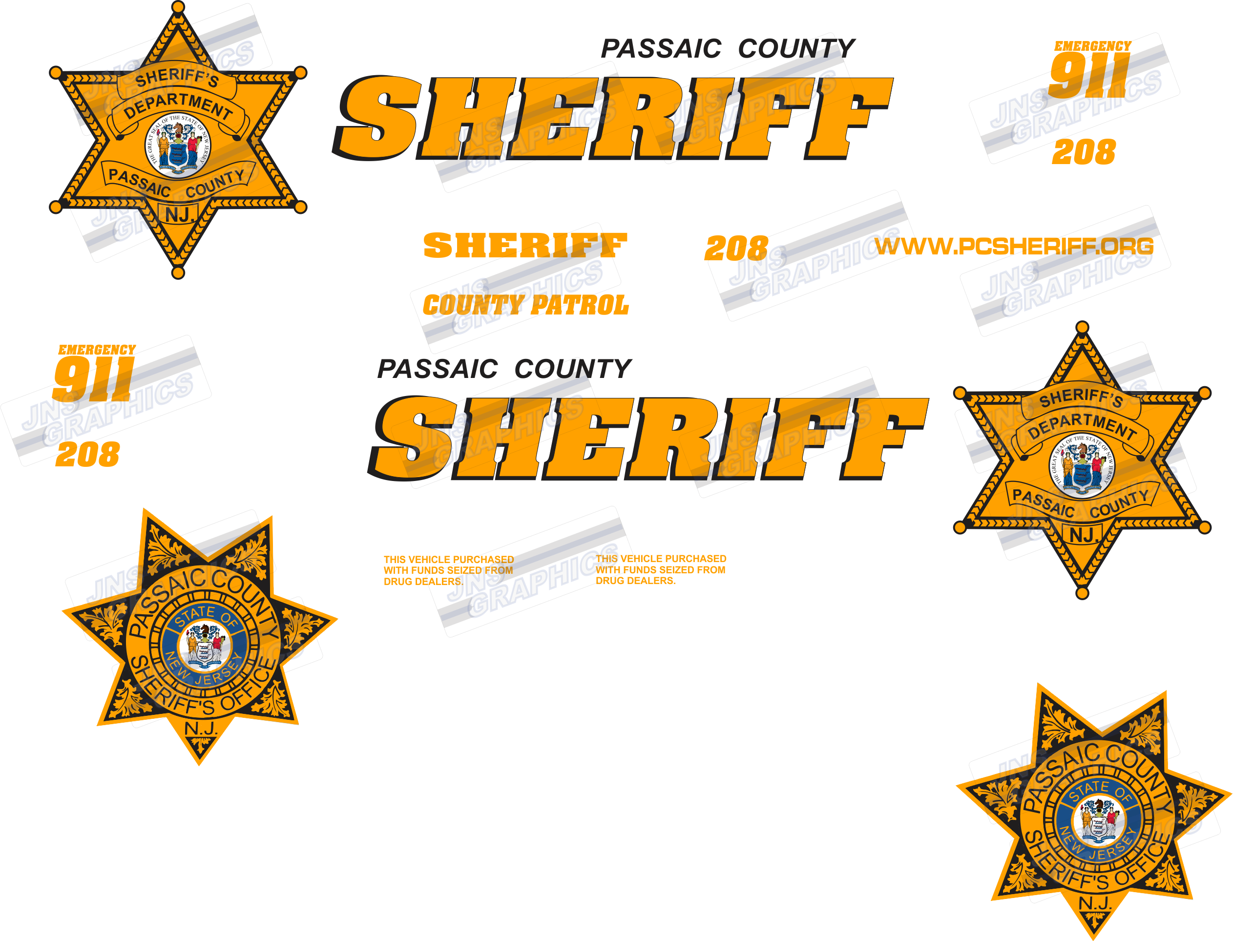 1/43 Passaic County, New Jersey Sheriff's Department