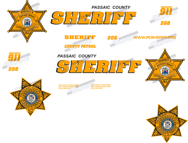 1/24-1/25 Passaic County, New Jersey Sheriff's Department