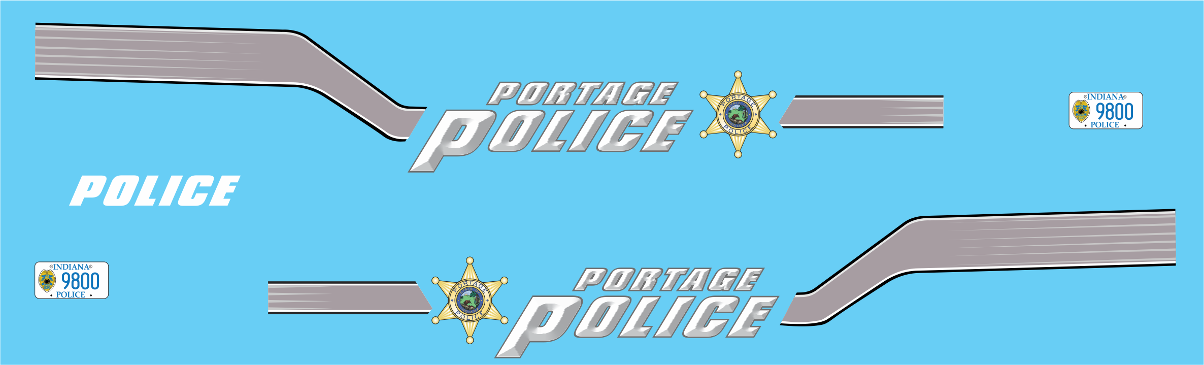 1/43 Portage, Indiana Police Department