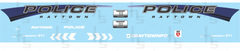 1/24-1/25 Raytown, Missouri Police Department waterslide decals