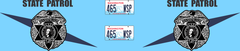 1/43 Washington State Police waterslide decals